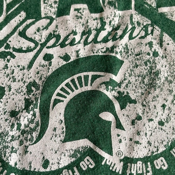 Michigan State University Spartan t shirt girls XL - Picture 7 of 8